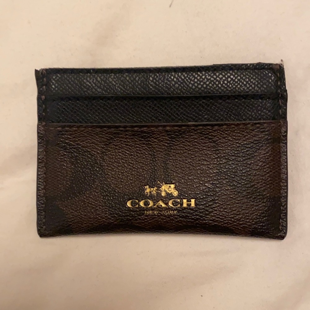 Coach men’s card case